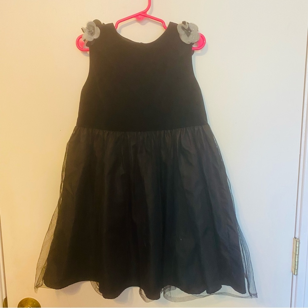 Edgehill collection girls black dress